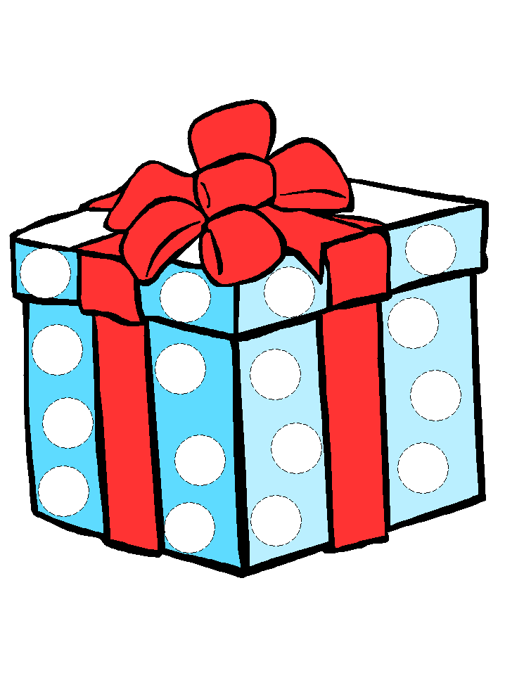 Christmas gift bingo dauber art