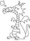 dragons (fantasy)  coloring pages