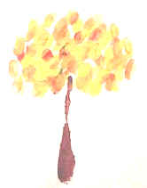 fingerprint autumn tree