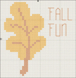 Autumn Cross Stitch Pattern