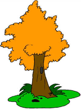 What month are trees scared of?
