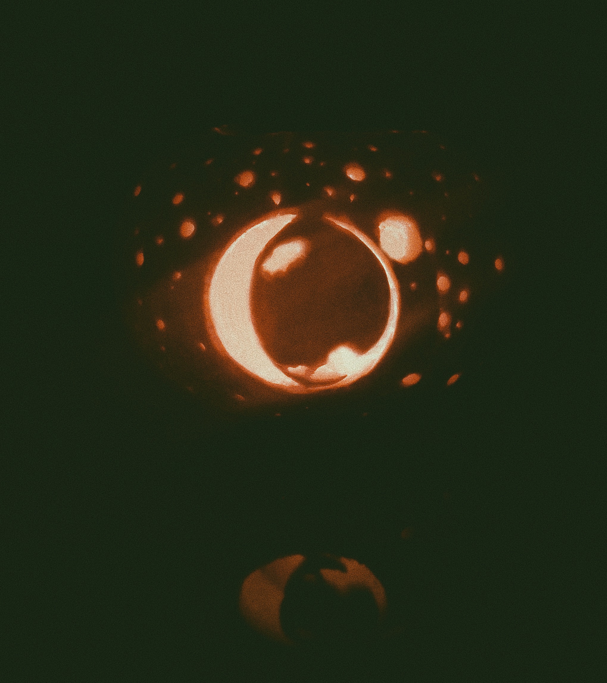 Moon Pumpkin Pattern Template