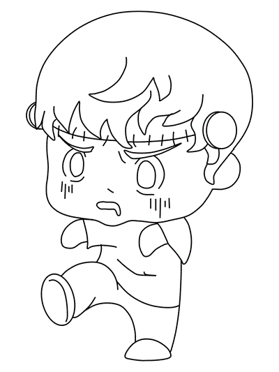 Halloween Chibi: frankenstein