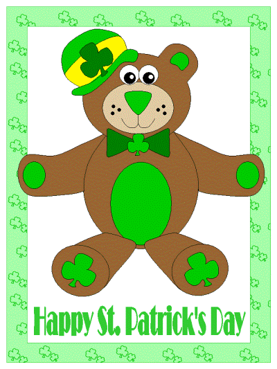 saint patrick's day coloring page