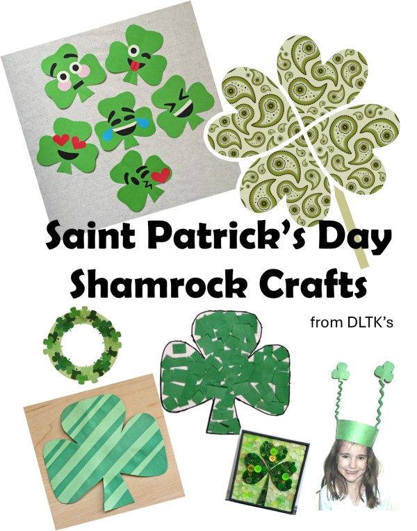 shamrock crafts for kids