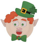 Leprechaun Paper Plate Craft