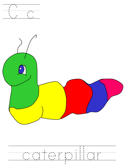 spring tracer page - Cc caterpillar