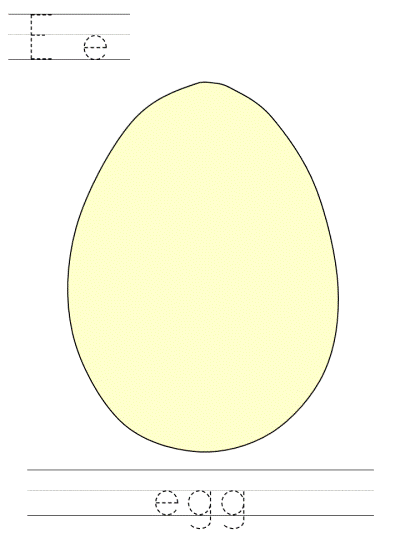 spring tracer page - Ee egg
