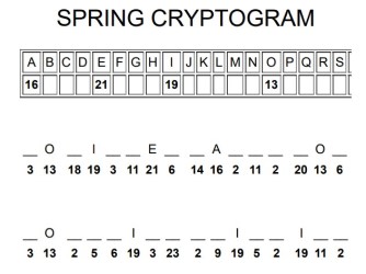 spring cryptogram