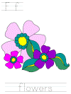 Flowers Tracer Page
