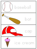 Summer Word Wall Words