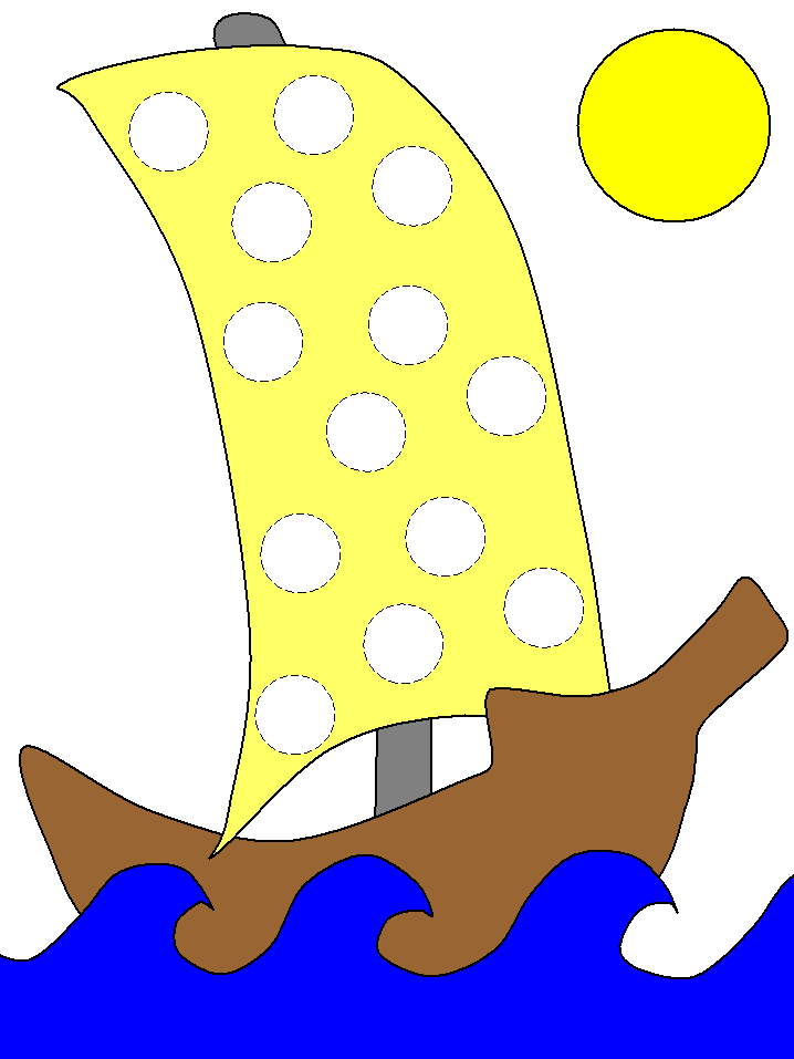 Ship Bingo Dauber Art