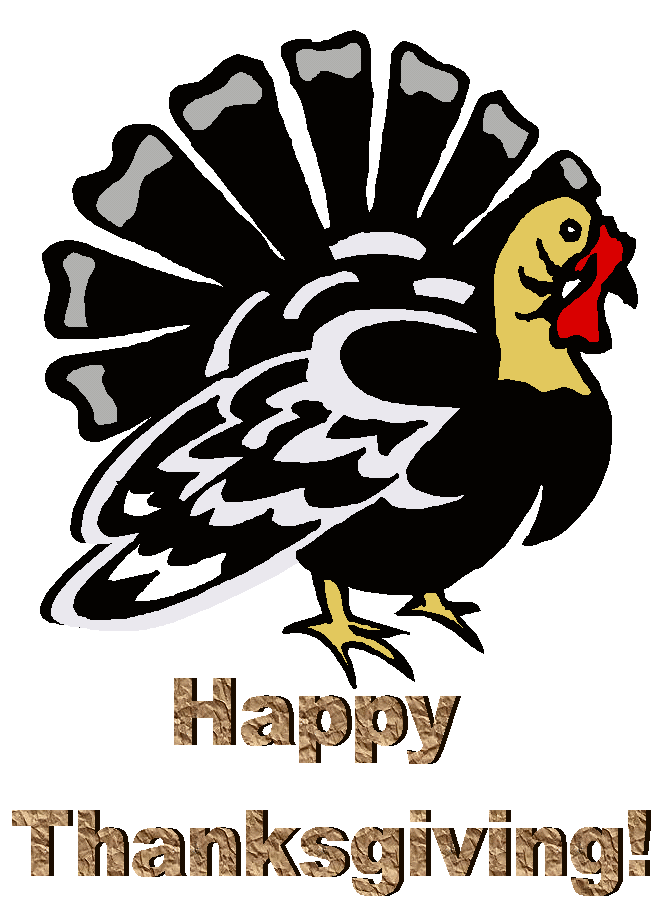 labeled coloring page of a Turkey