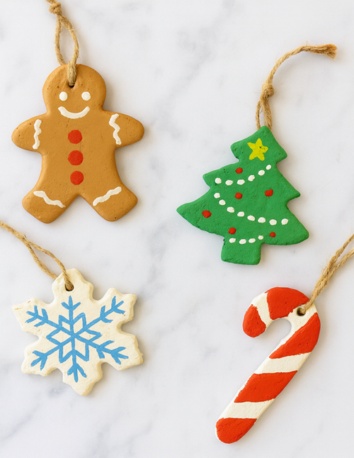 Air Dry Clay Ornaments