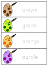 Easter Word Wall Words