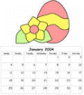 Easter calendars