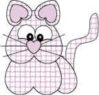 Heart Cat Paper Craft