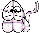 Heart Cat Paper Craft