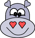 heart hippo craft instructions
