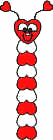 Heart Caterpillar Paper Craft