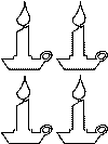 basic shapes Christmas coloring pages