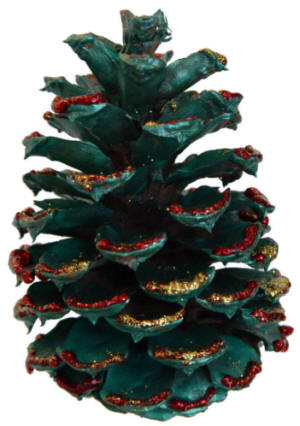 Christmas Pinecone Ornament