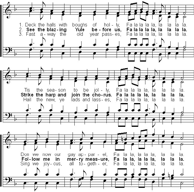 sheet music
