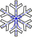 snowflake lacing project