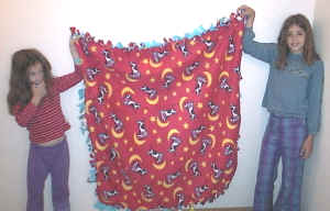 easy blanket idea