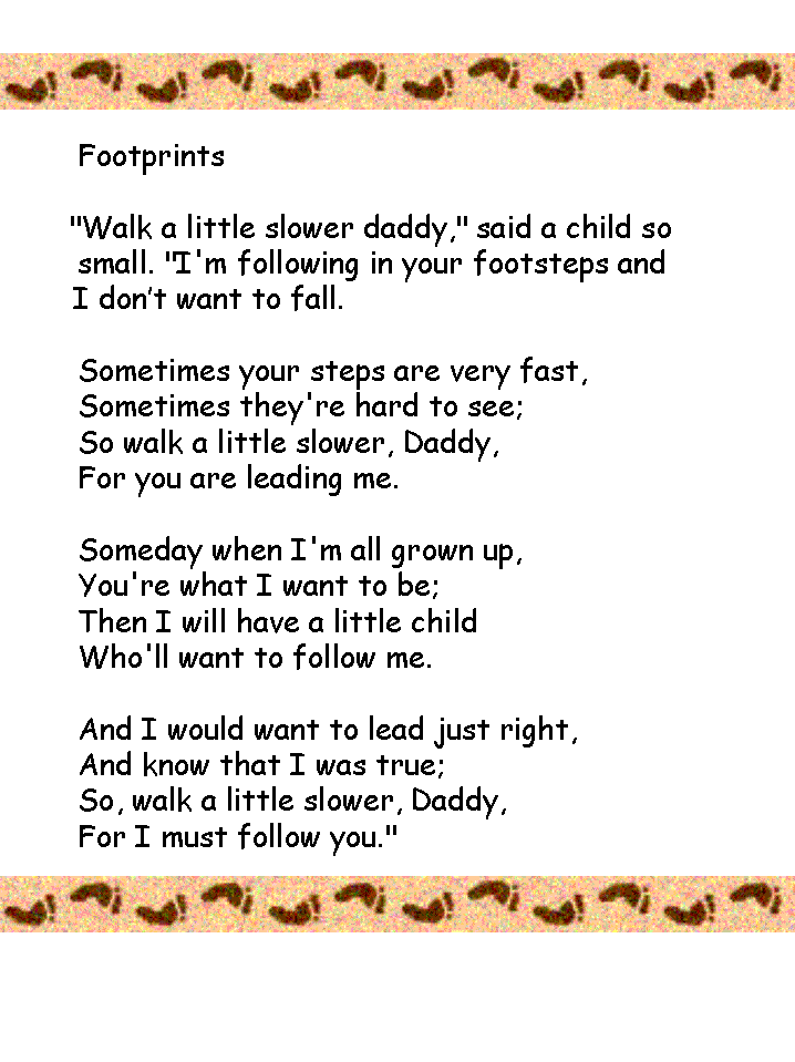 Father s Day Poems And Songs
