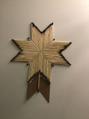 Match Cross Easter Craft
