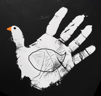 handprint dove