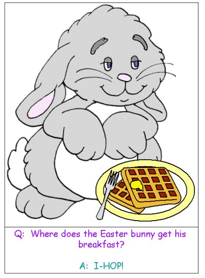 easter coloring page riddles
