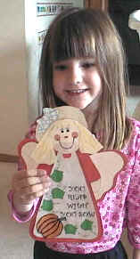 harvest angel paper craft