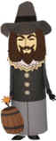 guy fawkes toilet paper roll craft