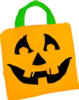 pumpkin tote bag