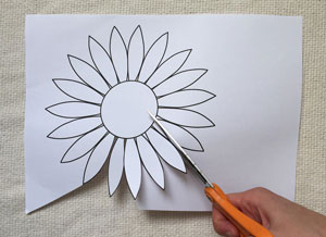 tissue paper flowers