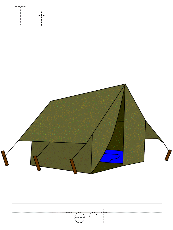 Tent tracer page