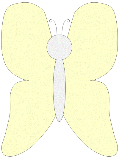 Draw the Face on the butterfly printable worksheet