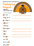 Thanksgiving Anagram