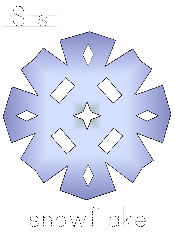 Learn to print tracer page - Ss snowflake