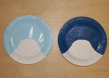 Winter Scene Paper Plate Craft