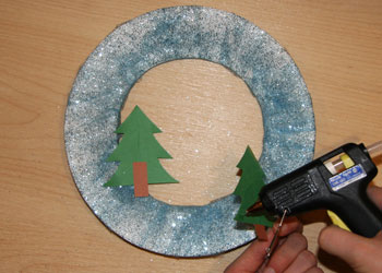Winter Scene Paper Plate Craft