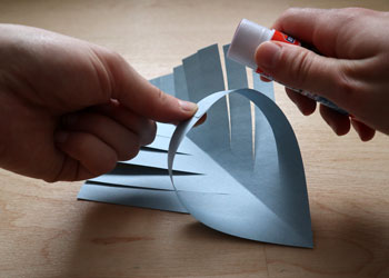 3D Paper Snowflake Craft