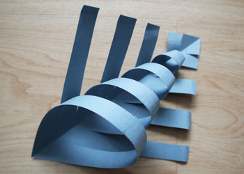 3D Paper Snowflake Craft