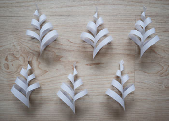 3D Paper Snowflake Craft