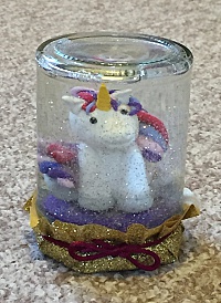 Snowglobe: unicorn