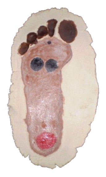 Reinder Feet Ornament