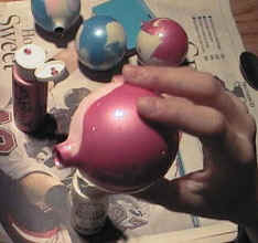 painted ornaments