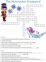 Nutcracker Crossword Puzzles